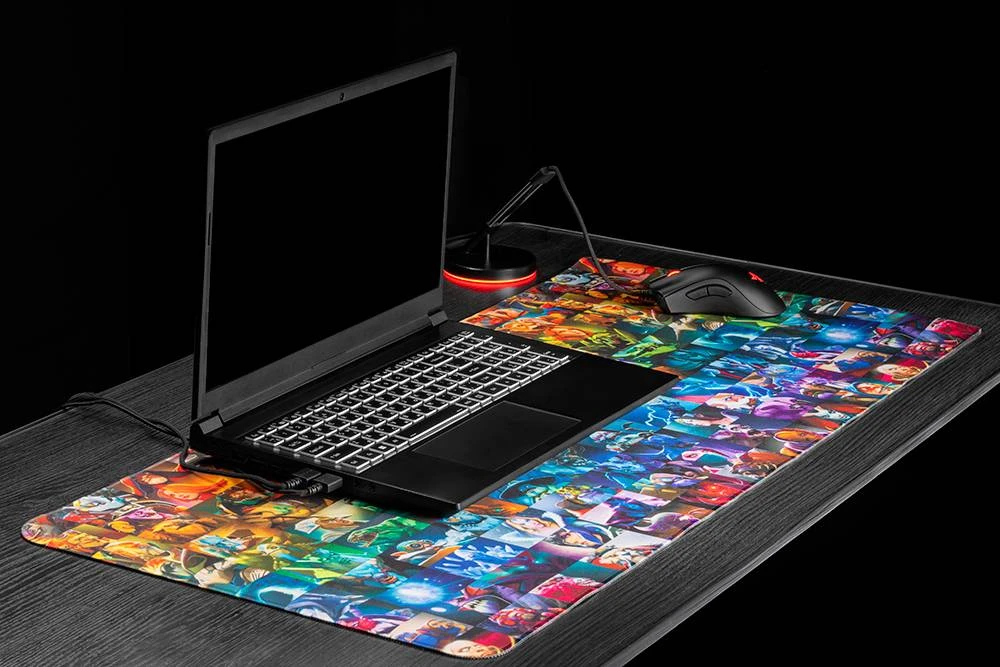 Килимок для миші з персонажами Доти 2 (90 * 40 см)