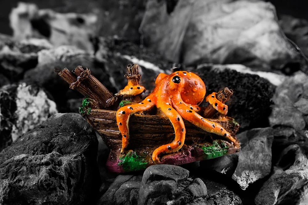 Украшение Осьминог для аквариума