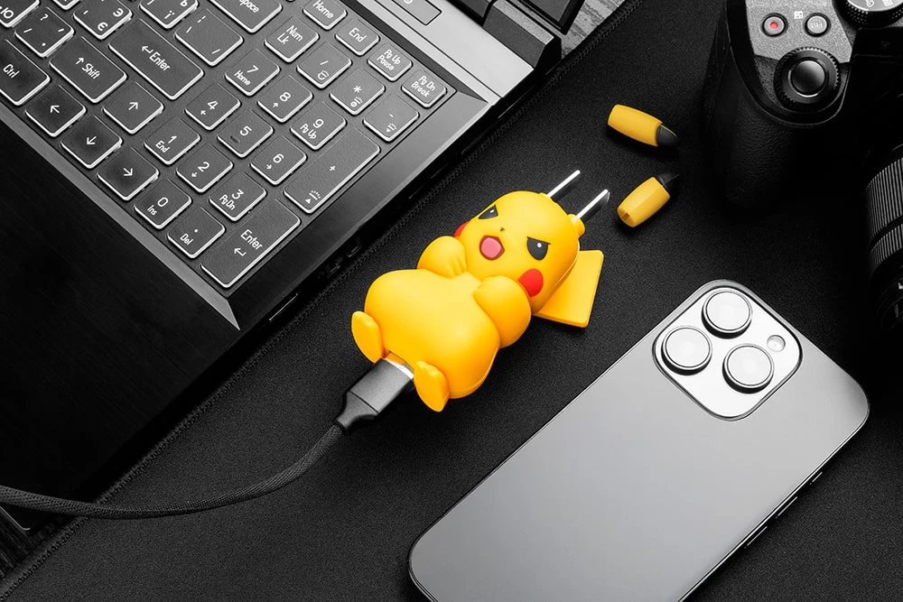 Блок USB для зарядки в виде Пикачу