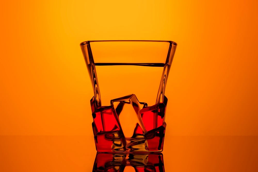 Квадратный стакан для напитков