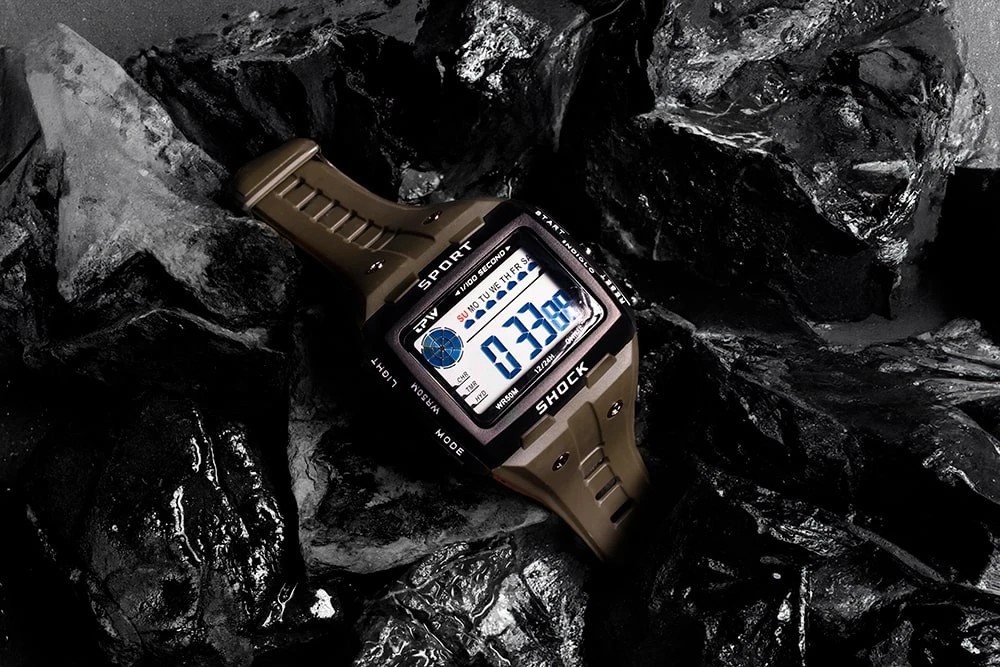 Тактичний чоловічий багатофункціональний годинник