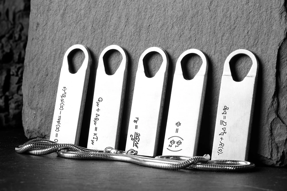 Подвеска с жетонами из Death Stranding