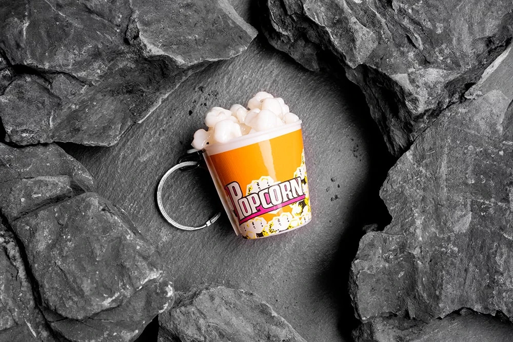 Брелок с едой Попкорн