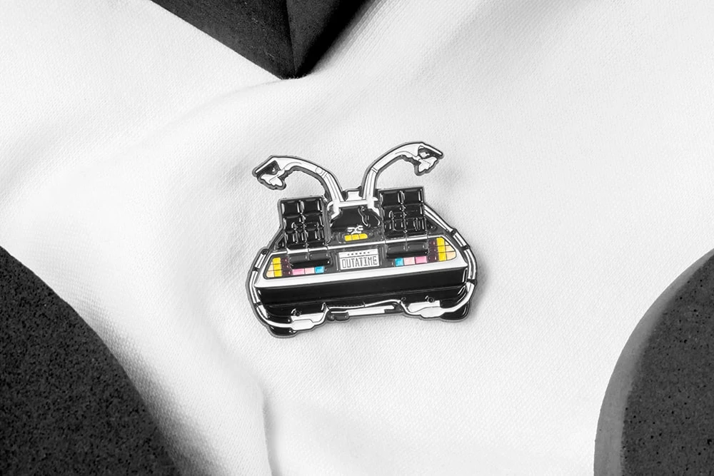 Пин-значок Делориан из фильма Назад в будущее