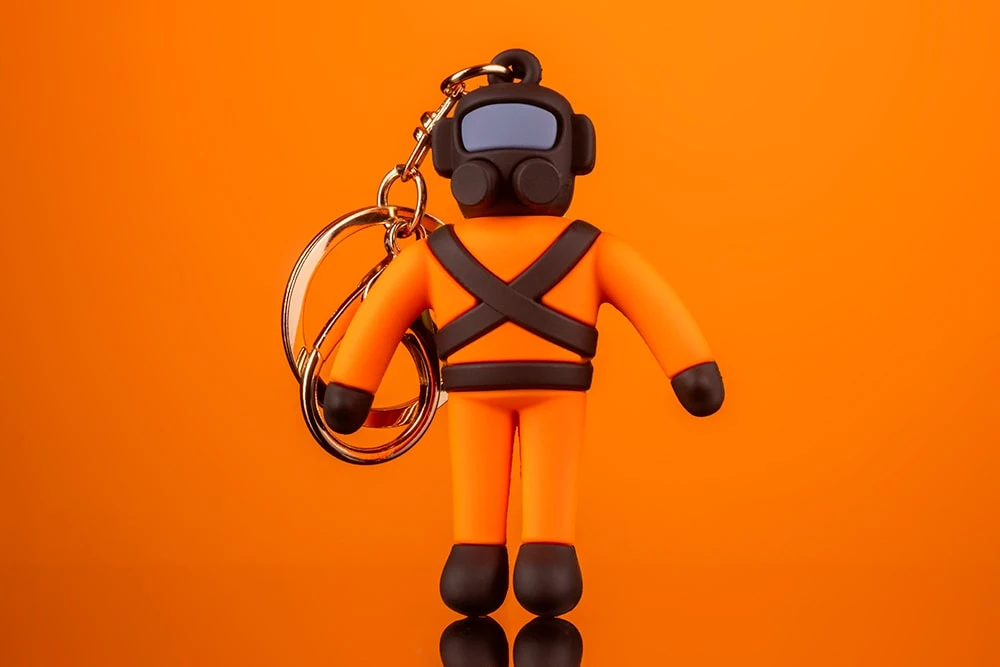 Брелок персонажа из игры Lethal Company