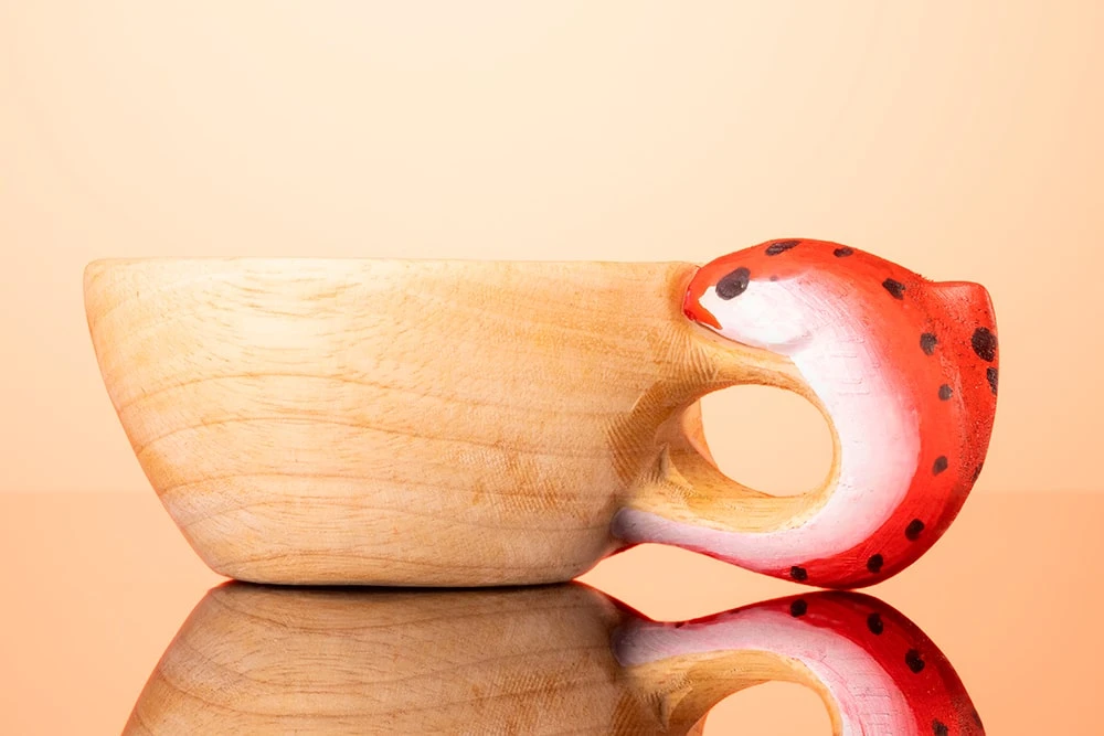 Кружка с рыбой для напитков