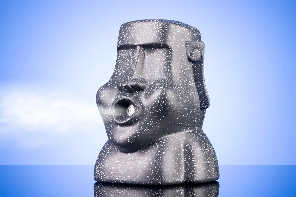 Зволожувач для повітря у вигляді статуї Моаї