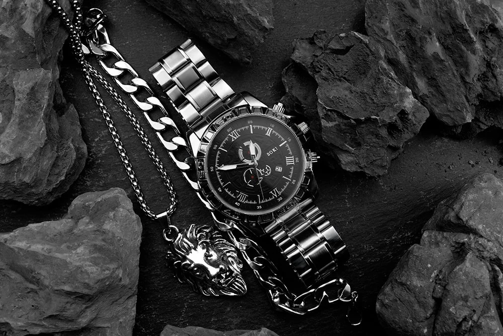 Набор украшений с подвеской для мужчин