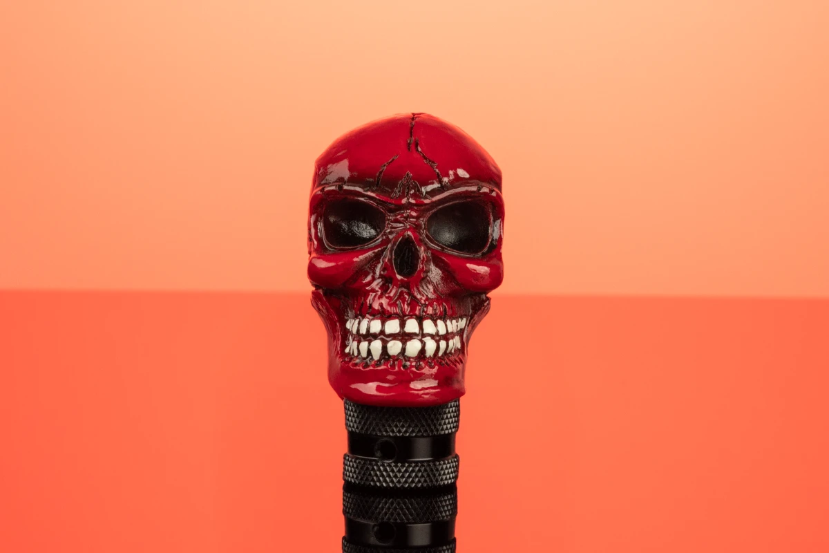 Насадка череп на КПП автомобіля