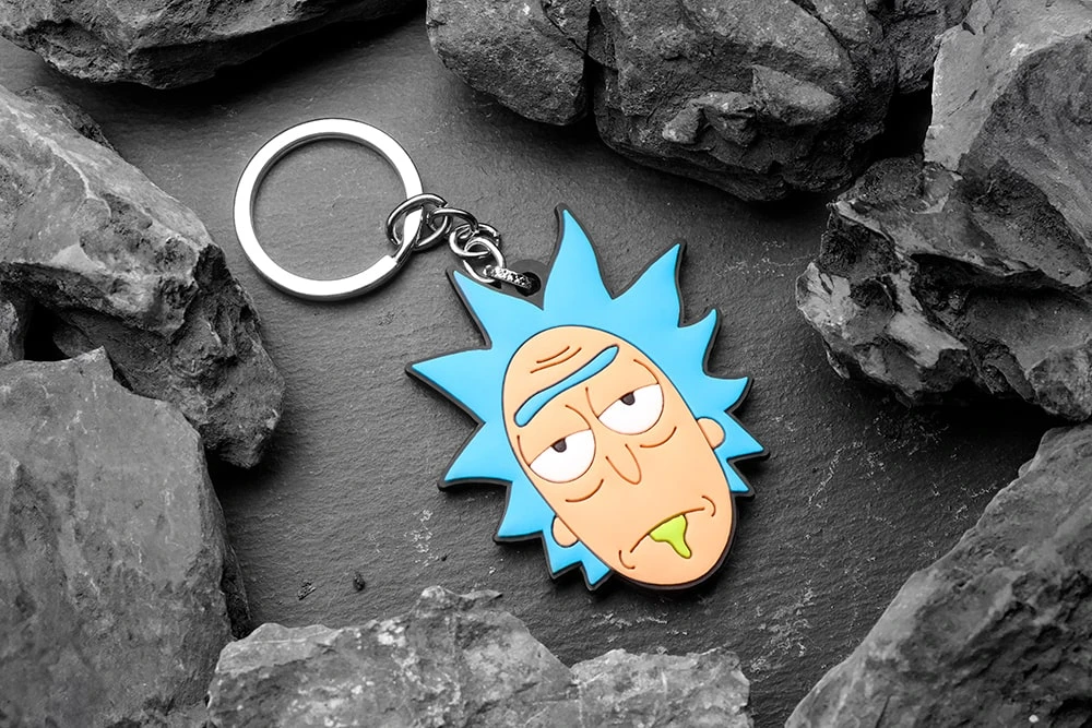 Брелок в виде Рика на ключи (Рик и Морти)