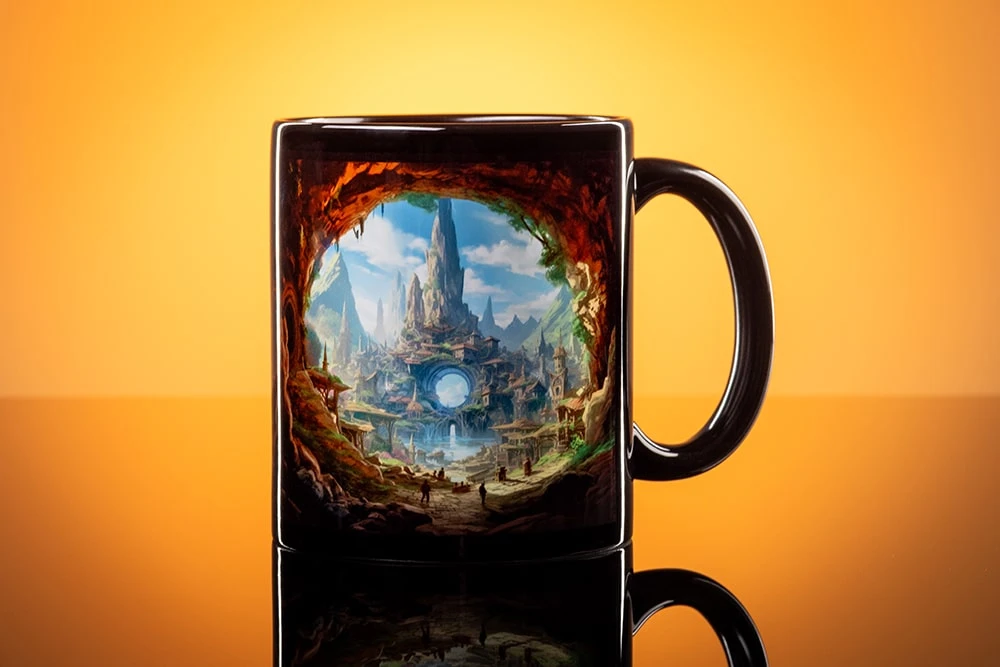 Кружка на 350 мл с рисунком