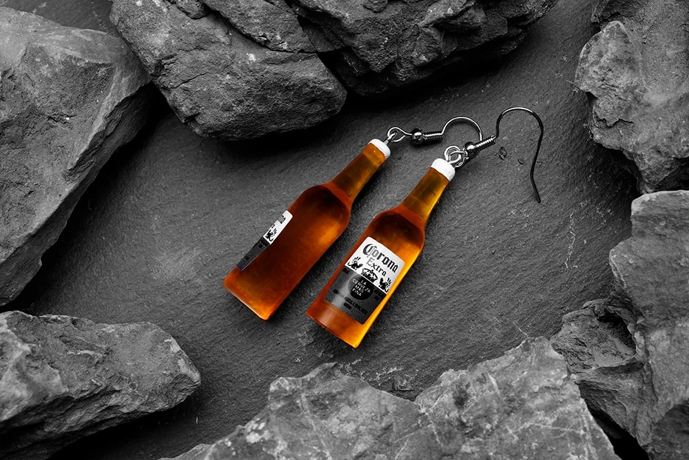 Жіночі сережки пиво