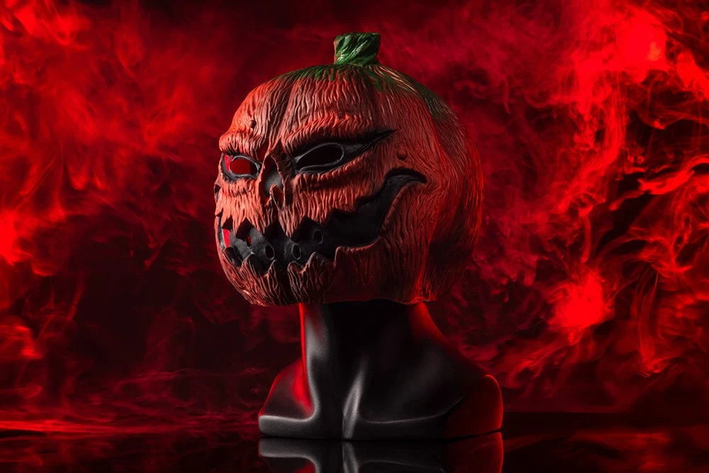 Маска тыква для головы