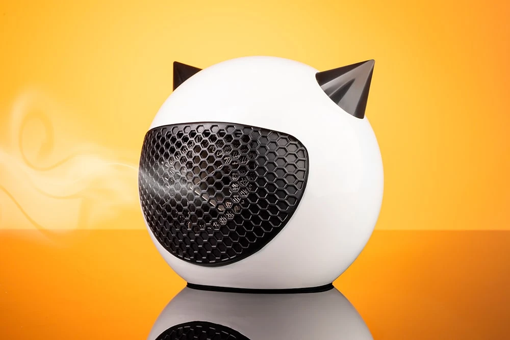 Домашний тепловентилятор в виде чертенка