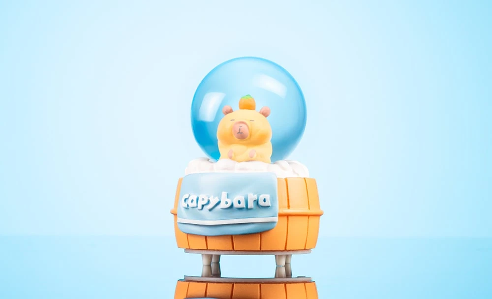 Снежный шар капибара