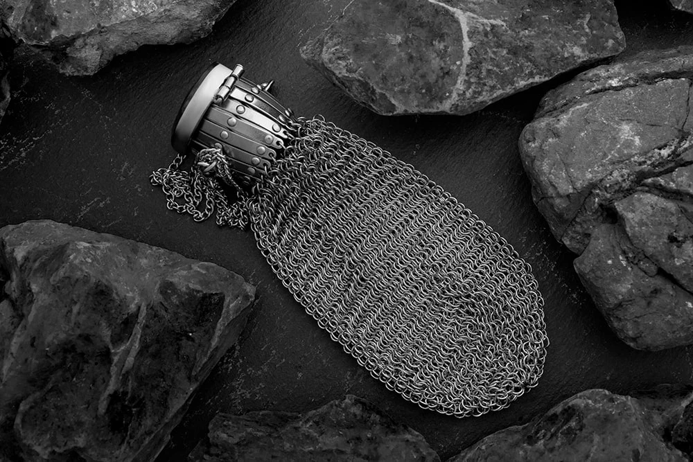 Средневековый кошелек кольчуга