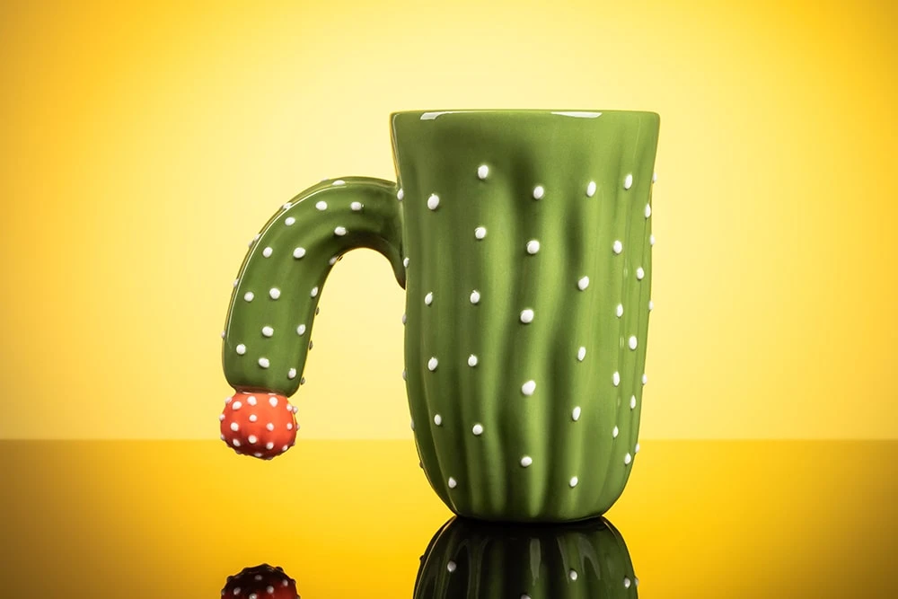 Кружка с кактусом