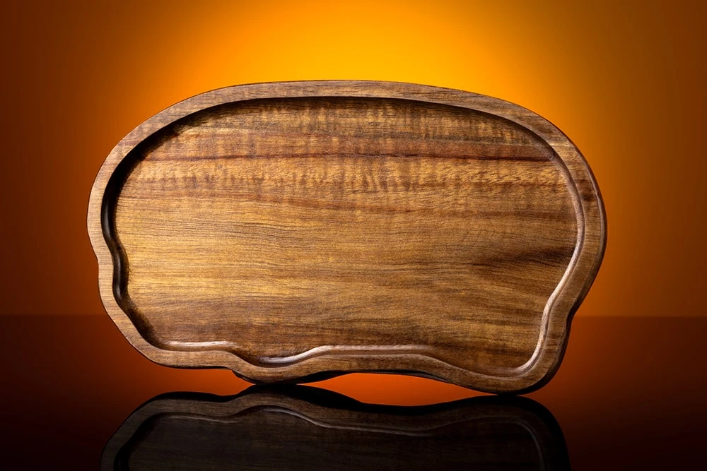 Дерев'яна декоративна таця