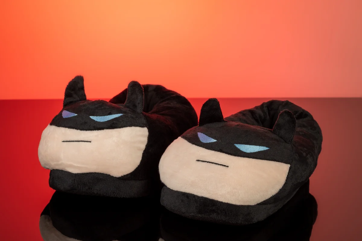 Плюшевые домашние тапочки Бэтмен