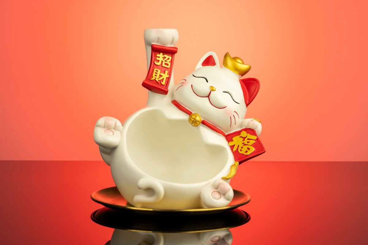 Подставка для ключей и аксессуаров в виде кота