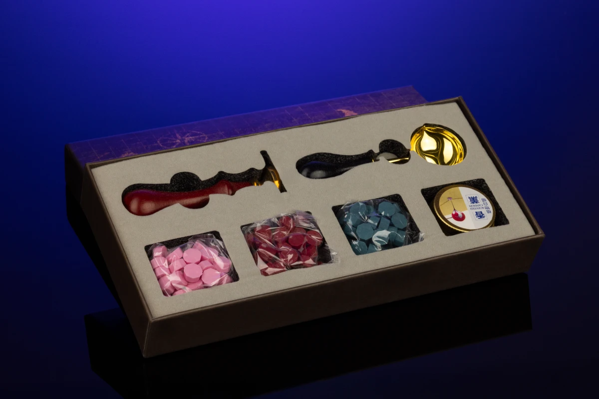 Подарочный сургучный набор с печатью