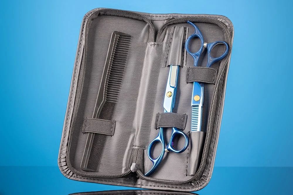 Набор парикмахерский для стрижки волос в чехле