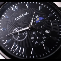 мужской набор браслет и часы